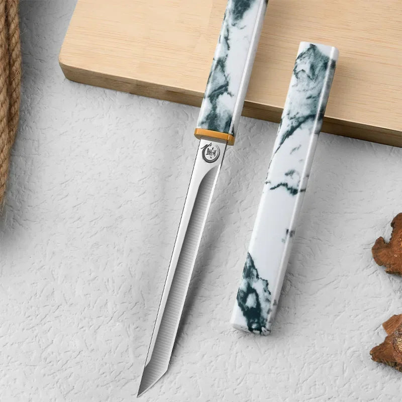 Barbecue Utility Knife Slicing Fish Fruit Steak Knife Plastic Handle Kitchen Knives Sharp Boning Butcher Chef Knife Cleaver Meat