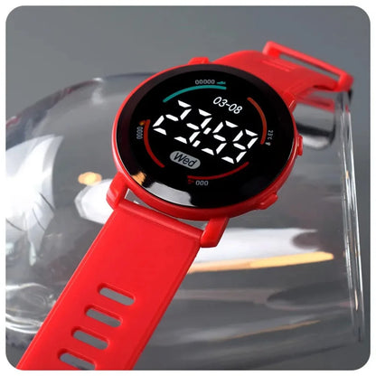Children's Watches Fashion Digital Watches for Kids Waterproof Sport LED Electronic Wristwatch Simple Boys Girls Student Clock - BeeTrendyShop.COM