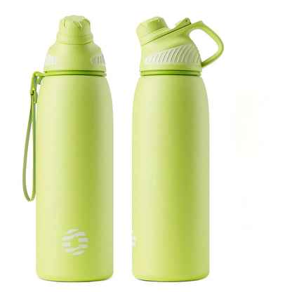 FJbottle 1000ML Stainless Steel Outdoor Tumbler – Vacuum Flask for Cold Sports