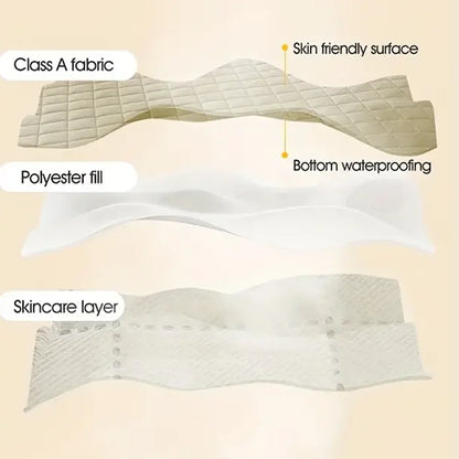 1pc 3D Air Fabric Thick Mattress Cover, 100% Waterproof Mattress Protector, Soft and Breathable Fitted Bed Sheet (No Pillowcase) - BeeTrendyShop.COM