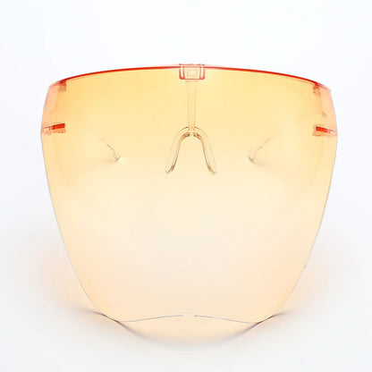 Full Face Shield Sunglasses Mask – UV400 Anti-Spray Cycling & Protective Goggles
