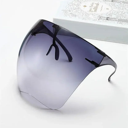 Full Face Shield Sunglasses Mask – UV400 Anti-Spray Cycling & Protective Goggles