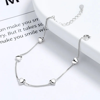 VENTFILLE 925 Silver Diamond Butterfly Bracelet – Adjustable Flower Jewelry for Women
