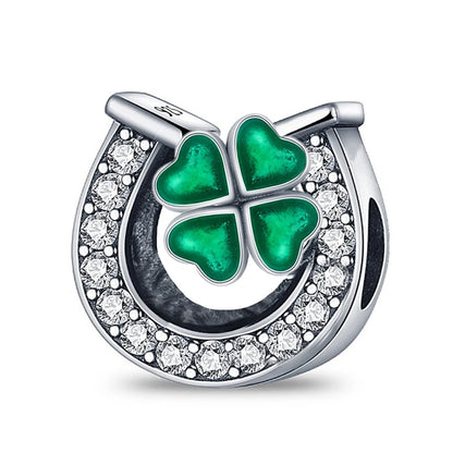 925 Sterling Silver Heart, Flower, Clover & Turtle Charm Bead – DIY Birthday Jewelry