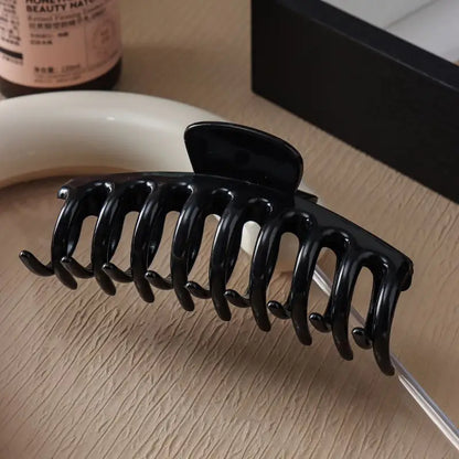 Large Geometric Hair Claw Clip Set – Cross Matte French Hairgrip for Women (1/2/4/6Pcs)
