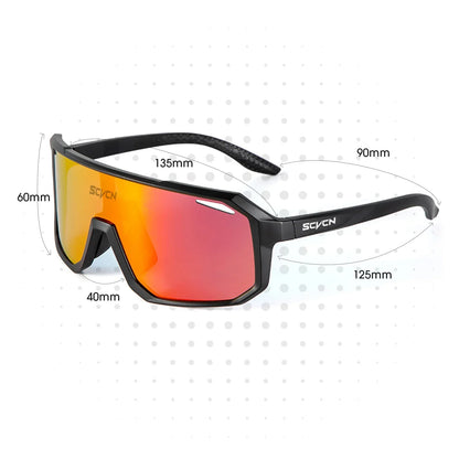 SCVCN Cycling Glasses – UV400 Mountain Bike & Hiking Sports Eyewear