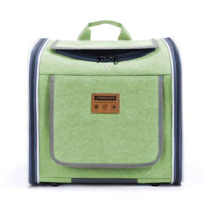 Motorcycle Pet Carrier Bag – Portable Outdoor Backpack for Cats & Dogs | Bicycle & Car Travel