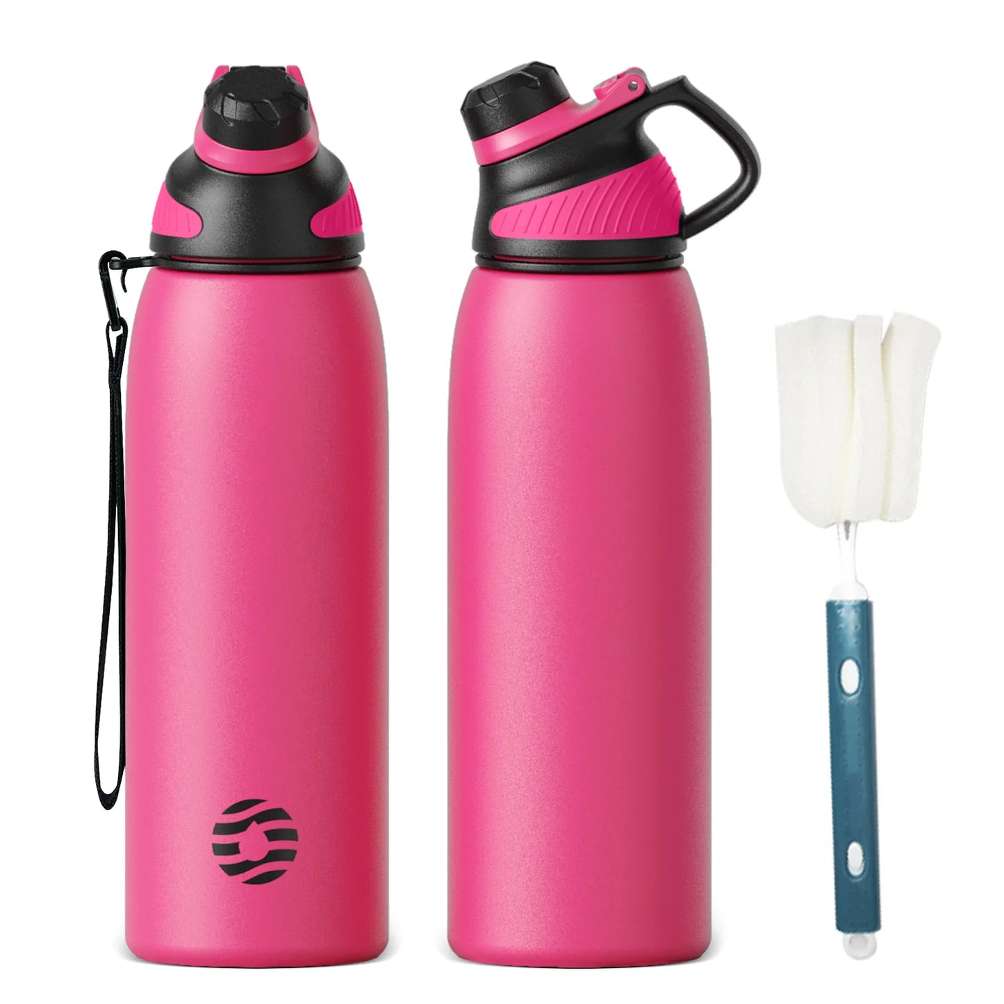 FJbottle 1000ML Stainless Steel Outdoor Tumbler – Vacuum Flask for Cold Sports