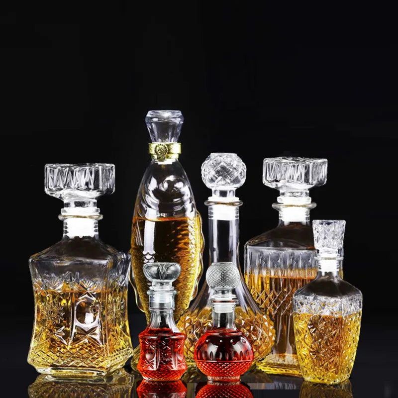 Ball Wine Decanter – Creative Crystal Glass Carafe 250ml–1000ml