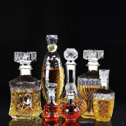Ball Wine Decanter – Creative Crystal Glass Carafe 250ml–1000ml