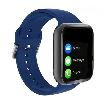 Smartwatch 1.73" – Bluetooth Call, Blood Oxygen & Blood Pressure Monitor for Men & Women