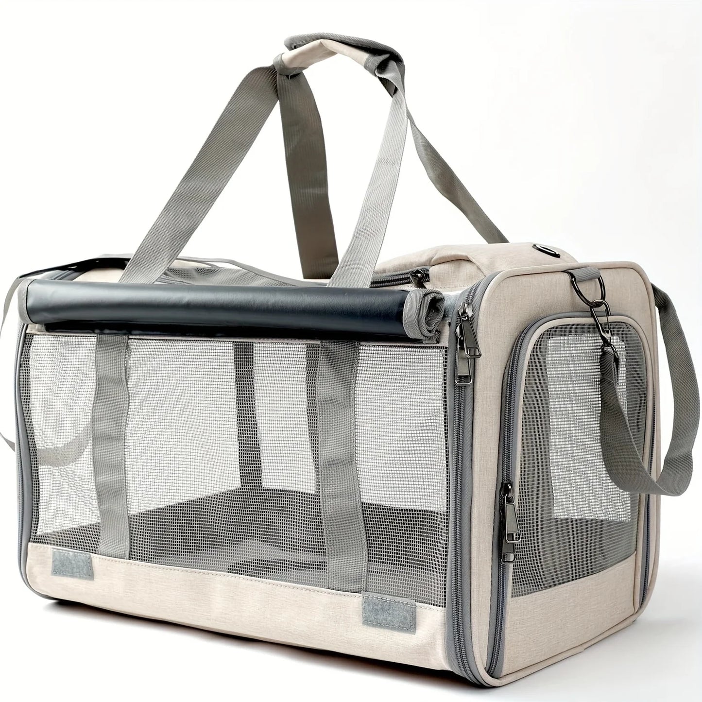 Soft-Sided Pet Carrier for Large & Medium Cats and Dogs
