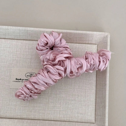 Large Vintage Hair Claw Clip – Elegant Fascinator for Women & Girls