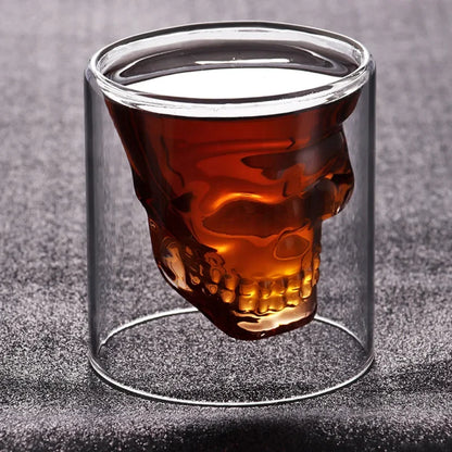 Double Bottom Crystal Cocktail Glass – Multi-Use Bar Drinkware
