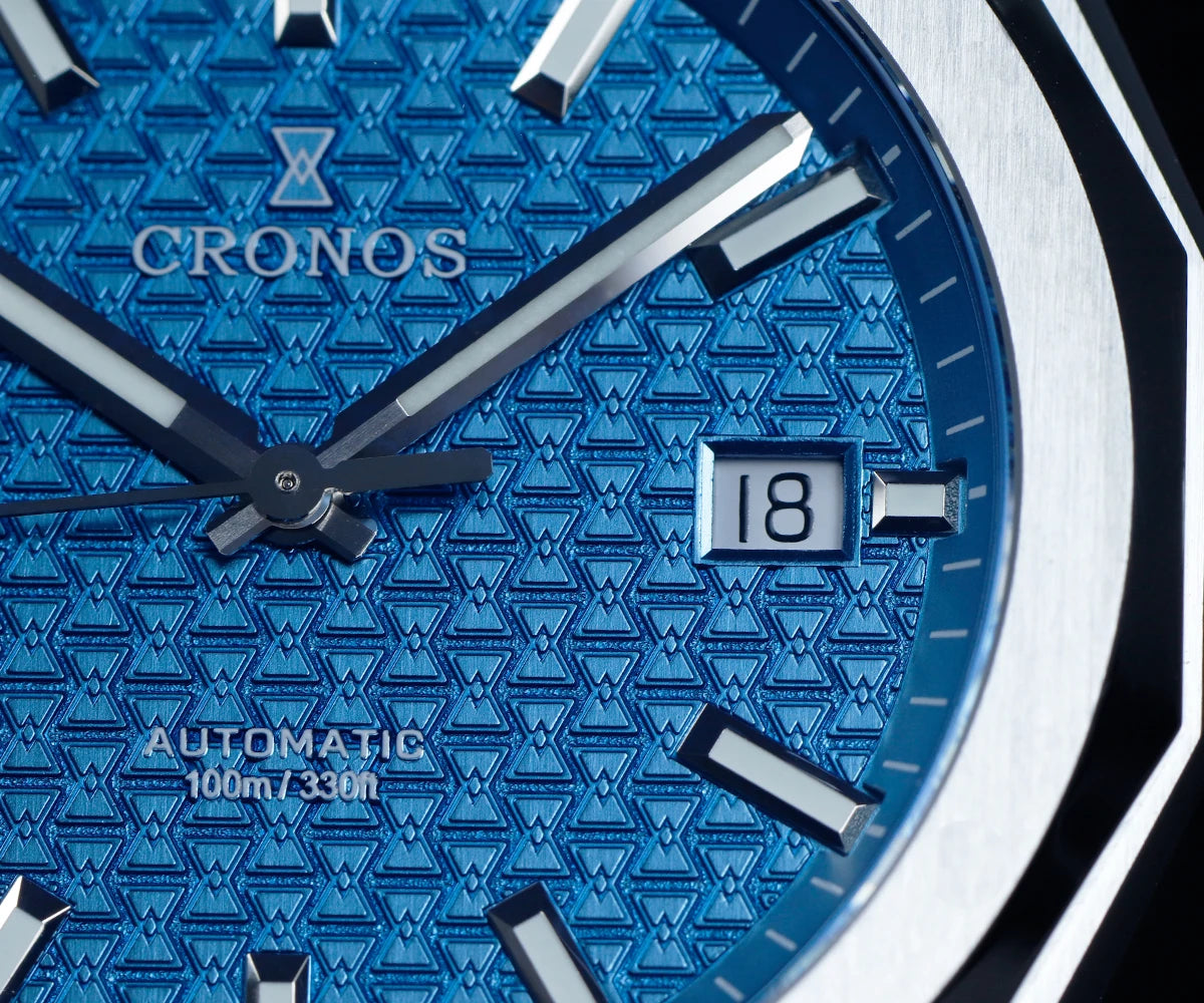 Cronos Luxury Men Watch For Men 39mm Skyline PT5000 SW200 Movement Automatic Wristwatches Sapphire 10ATM See-through Back L6028M