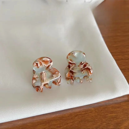 Mini Acetate Hair Claw Clips 2cm – Small Side Pins Set for Girls & Women