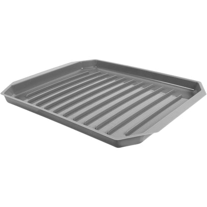 Microwave-Safe Warming Tray & Roasting Pan – Bacon & Bakeware Cooking Tray