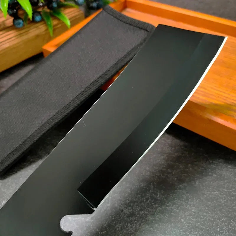 Handmade Forged Butcher Boning Knife Stainless Steel  Knife Meat Cleaver Fruit Cutting Knife Plastic Handle Cooking Tools