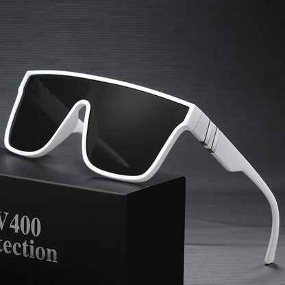 Fishing Sunglasses – UV400 Square Outdoor Sport Driving Shades for Men & Women