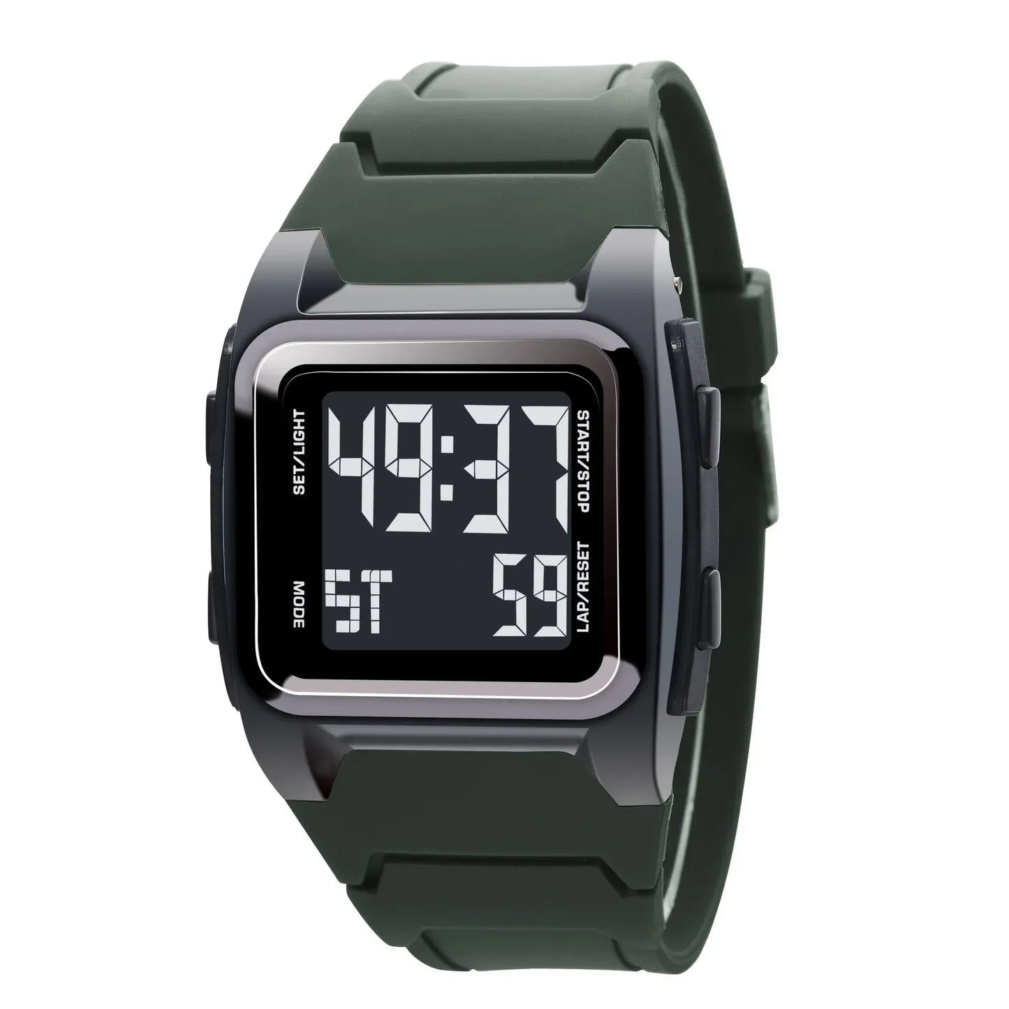 Men's Digital Watches Waterproof Men Sports Watch Luminous Multifunction Clock Outdoor Running Student Fitness Wristwatch