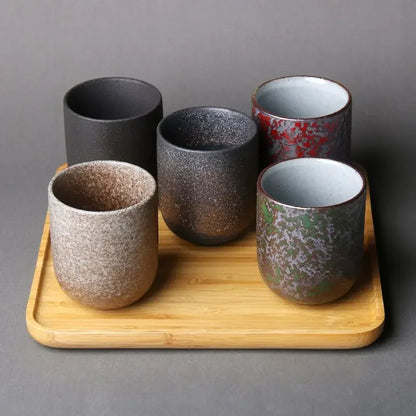 Ceramic Kung Fu Tea Cup 130ML – Handmade Porcelain Coffee Water Mug