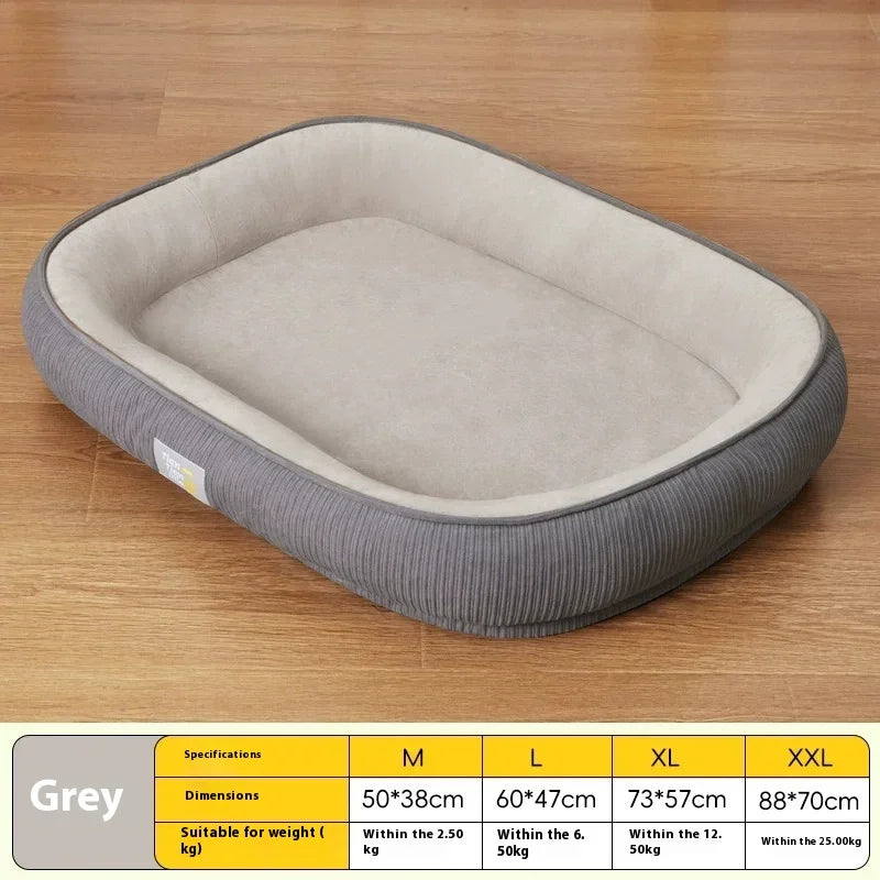 4-Season Removable Pet Kennel Mat - Winter Warm Bed for Dogs & Cats