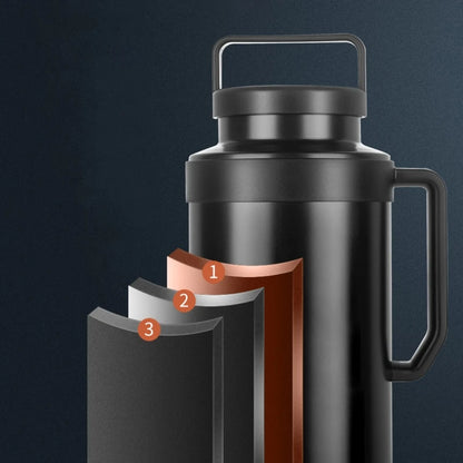 GIANXI Leakproof Thermos Bottle – Large Capacity Portable Keep Warm & Cold Tumbler