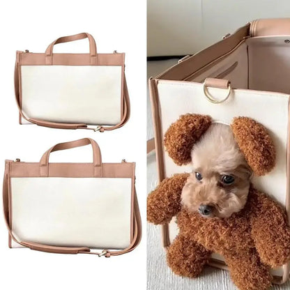 Large Capacity Pet Carrier Bag – Multifunctional Outdoor Backpack for Dogs, Cats & Bunnies