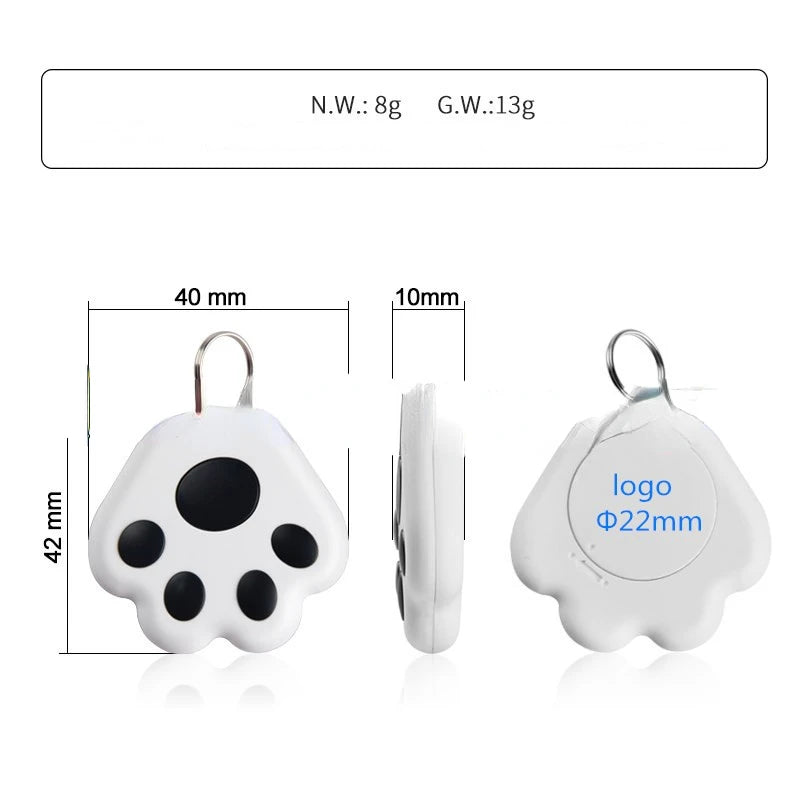 Mini Portable for luggage Cat Dog Pet Tracking Bluetooth 5.0 Hidden GPS