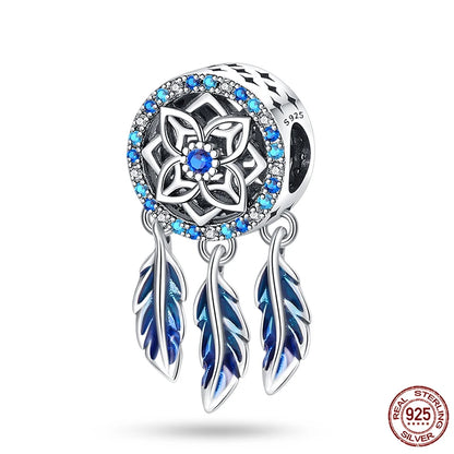 925 Sterling Silver Chameleon Luminous Butterfly Charm Bead – DIY Jewelry