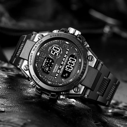 Men's Sports Watches 30M Waterproof Multifunction Clock Outdoor Military Digital Watch Smart Electronic Wristwatch for man Kids - BeeTrendyShop.COM