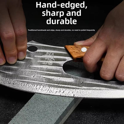 Effort-Saving Chef Knife – Stainless Steel Forged Butcher & Vegetable Slicing Knife
