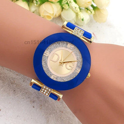 Womens Wristwatch Fashion Men Diamond Quartz Watches Silicone Luxury TVK Brand Relojes Digitales Femme Watch For Women Bracelet - BeeTrendyShop.COM