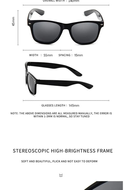 Classic Unisex Sunglasses – UV400 Affordable Everyday Eyewear