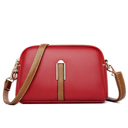 Women's Messenger Bag Women's Shoulder Bag Handbag Designer Cowhide Flap Bag Luxury Crossbody Bag For Women - BeeTrendyShop.COM