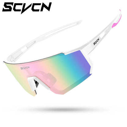 SCVCN Sport Cycling Sunglasses – TR90 Frame UV400 for Hiking & Baseball