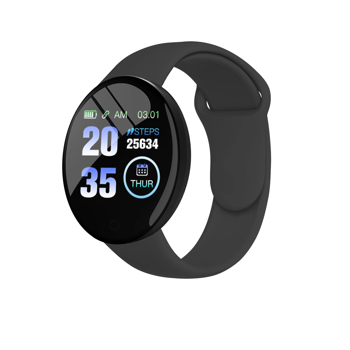 D18 Multifunctional Smart Watch Men & Women Bluetooth Connected Phone Music Fitness Sports Bracelet Sleep Monitor watch