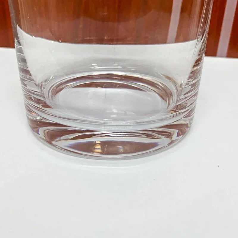 Drinkware Glass for Whiskey and Cigar Glass on Top Cups Tiki Fashion Tumbler Accessorries Made of Crystal Design