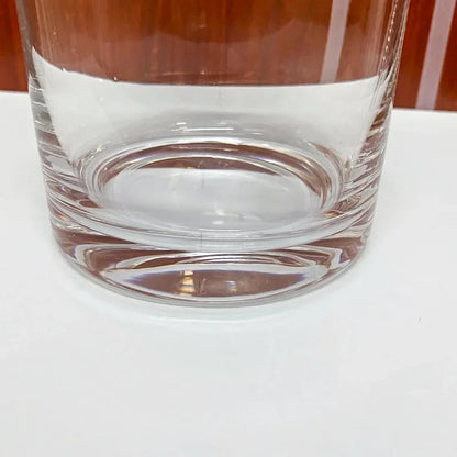 Cigar & Whiskey Glass – Tiki Crystal Tumbler with Cigar Rest