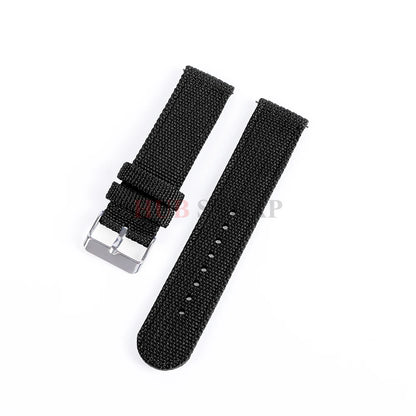 Nylon Canvas Watch Band Woven Soft Belt Universal Bracelet for Men Women Sport Military Universal  Wristband 18mm 20mm 22mm 24mm - BeeTrendyShop.COM