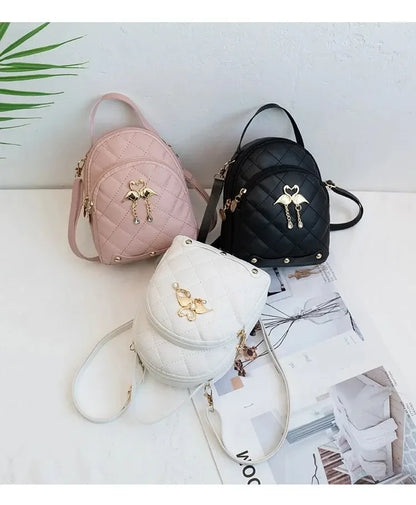 Fashionable Bag Women Backpack Mini Leisure Handbag - BeeTrendyShop.COM