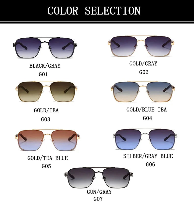 Sunglasses For Men Square Sunglasses Women Trendy Luxe Vintage Fashion Glasses Retro Steampunk Shades Gafas De Sol Hombre