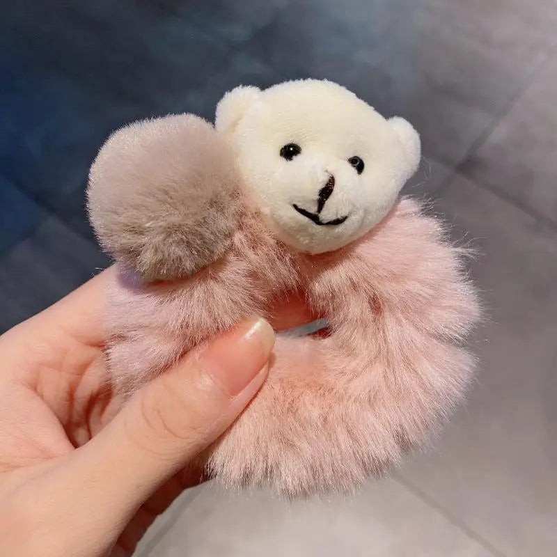 Korean Bear Scrunchies
