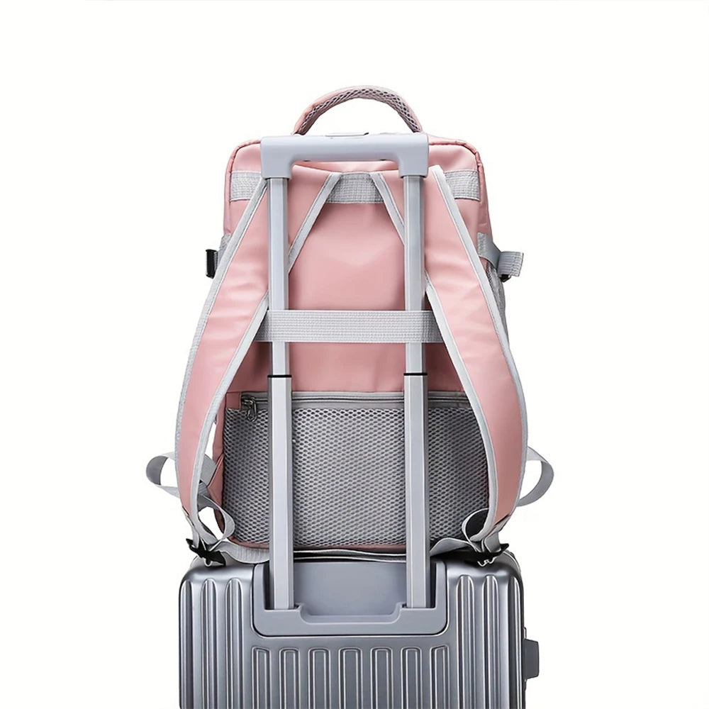 Large Capacity Fashionable Travel Backpack – Stylish & Spacious for Women & Men