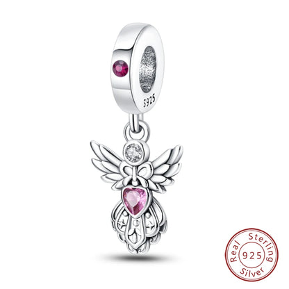 925 Sterling Silver Chameleon Luminous Butterfly Charm Bead – DIY Jewelry