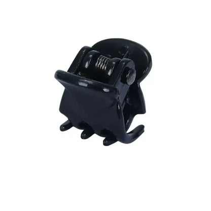 Mini Black Hair Claw Clips – Plastic Ponytail Hairpins for Women & Girls (10/20/30Pcs)