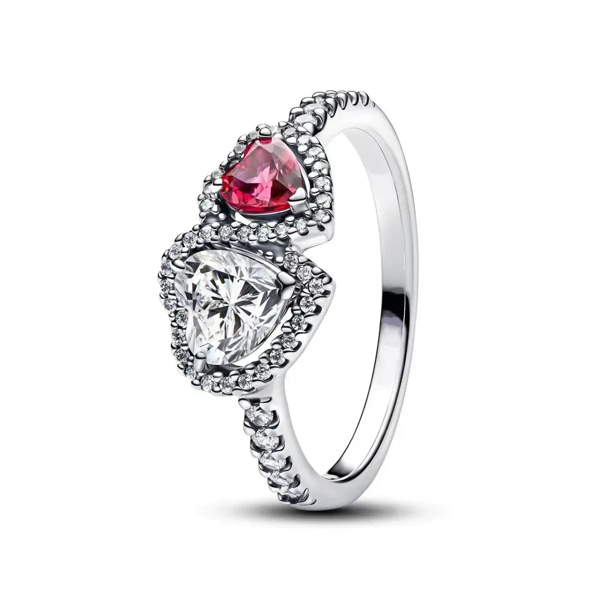 New Ring Original 925 Sterling Ring Heart Bow Sun Moon Star Flower Crown For Women Mother's Day Valentine's Day Gift DIY Jewelry