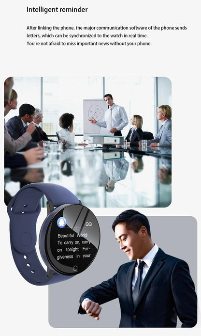 D18 Multifunctional Smartwatch – Bluetooth, Music Control, Fitness Bracelet, Sleep Monitor for Men & Women