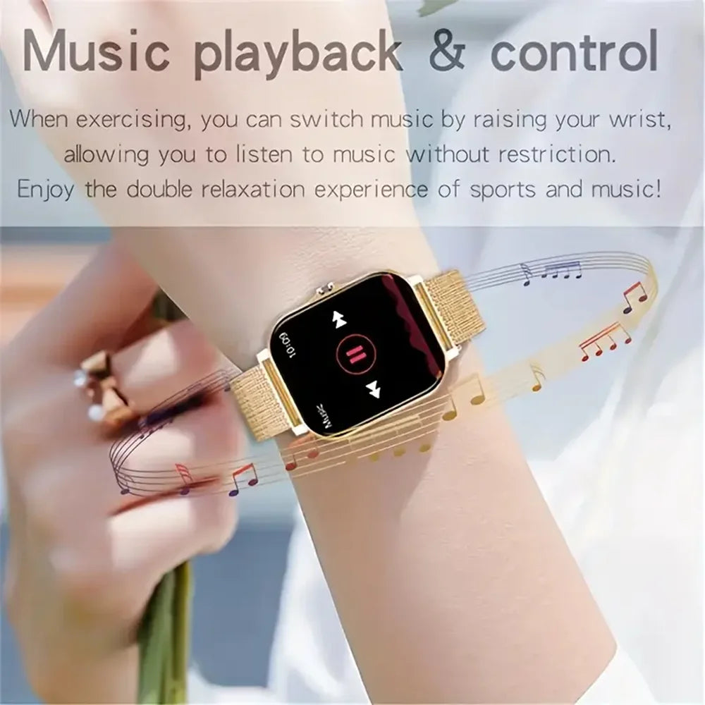 KESHUYOU New Smart Watch Bluetooth Talking Blood Oxygen/Blood Pressure Monitor Smart Watch for Women Men Holiday Gift