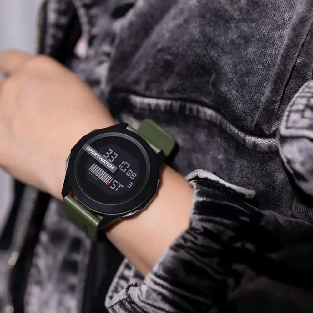 Men's Sports Watches Alarm Clock Multifunction Men LED Digital Watch Waterproof Fitness Sport Electronic Watch for Male Clock - BeeTrendyShop.COM